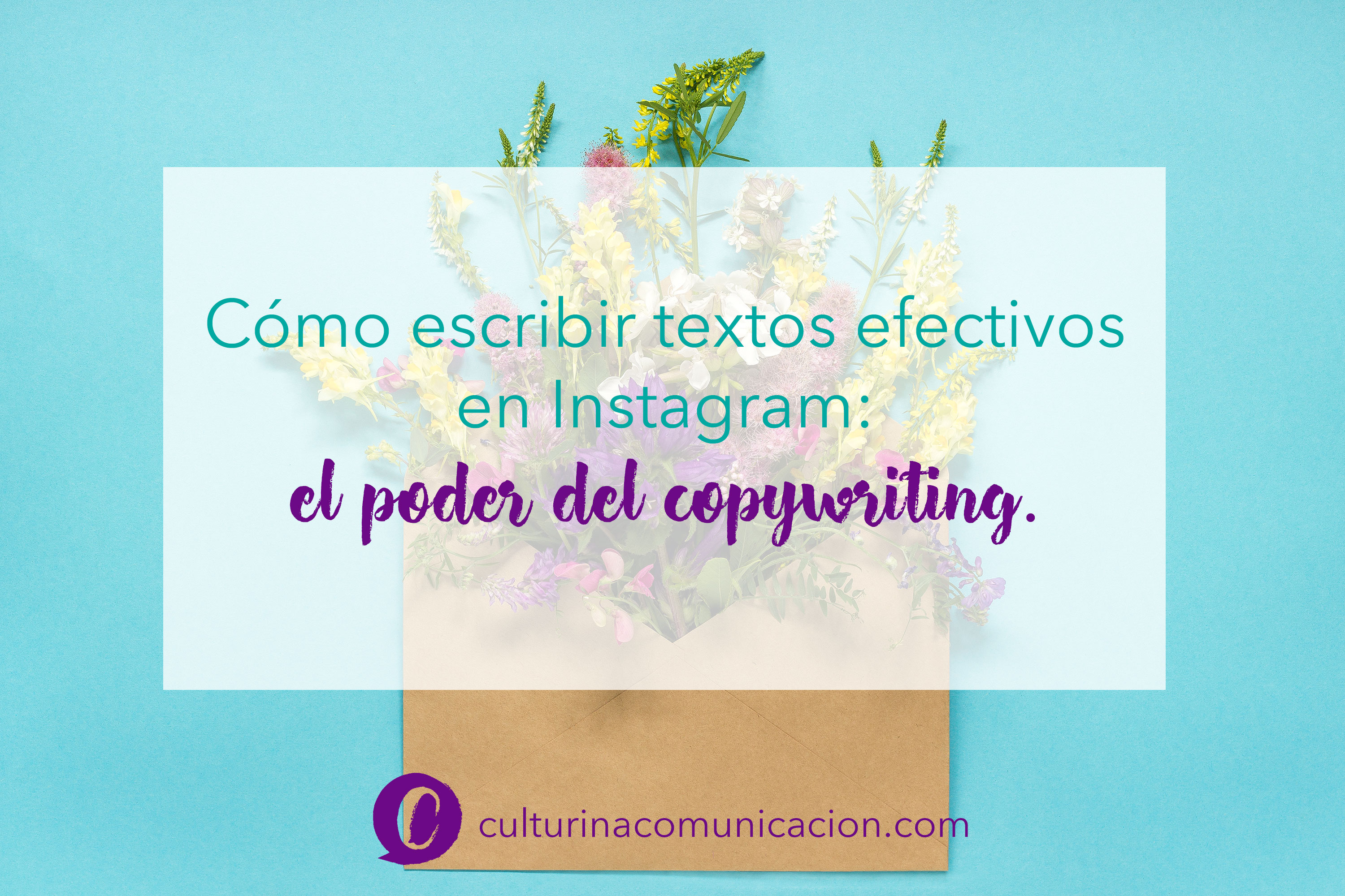 Cómo escribir en Instagram, copywritin para instagram, culturina comunicación